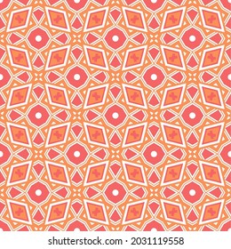 Modern seamless ornament. Abstract pattern shape design ready for print