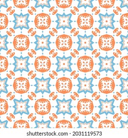 Modern seamless ornament. Abstract pattern shape design ready for print