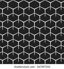 Modern seamless pattern. Abstract geometric background. Vector illustration.