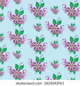 Modern seamless pattern design vector