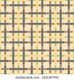 Modern seamless pattern for frame print design. Decorative element.