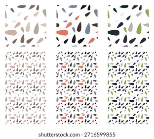 Modelo inconsútil moderno con las Formas coloridas geométricas de la hoja, ideales para la tela, el Fondo de pantalla, el empaquetado, y el uso de la marca.