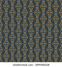 diseño moderno y transparente con ornamento geométrico sobre fondo negro, imagen vectorial