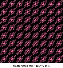 Modern seamless pattern. Geometric Wallpaper texture. Dark Background pattern. Vector image
