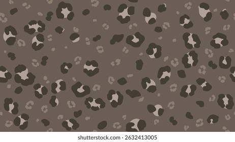 Pele de leopardo padrão sem costura moderna. abstrato mão desenhada arte pele animal fundo. têxtil