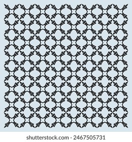 Modern seamless pattern with letter X