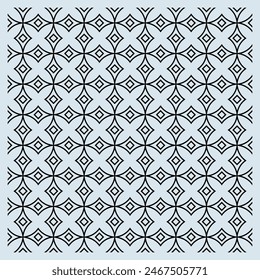 Modern seamless pattern with letter X