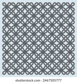Modern seamless pattern with letter X