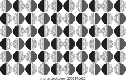 Fondo monocromático moderno sin patrón. Vector. Ilustración.