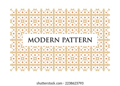Modern Seamless Pattern in Monotone And Multicolored Shades