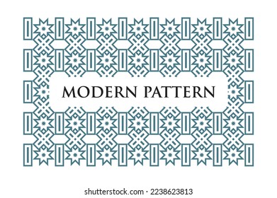 Modern Seamless Pattern in Monotone And Multicolored Shades