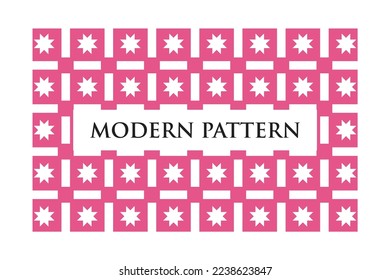 Modern Seamless Pattern in Monotone And Multicolored Shades