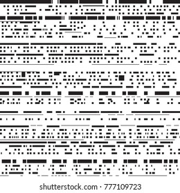 MODERN SEAMLESS PATTERN VECTOR. CODE TABLE. DIVERSE STROKE. GEOMETRIC BACKGROUND