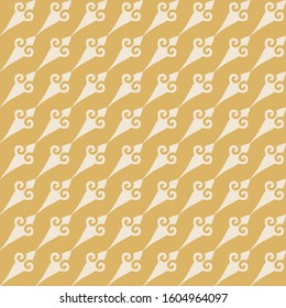 Modern seamless pattern. Wallpaper texture. Golden Background pattern. Vector image
