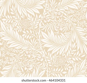 Modern seamless pattern for your design. Modern floral seamless pattern. Seamless pattern for printing on fabric, paper, web design, packaging. Background. Vector.