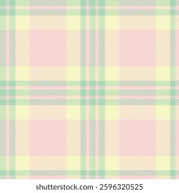 Modern Seamless Tartan in Cool Hospital Green tones Fabric Design
