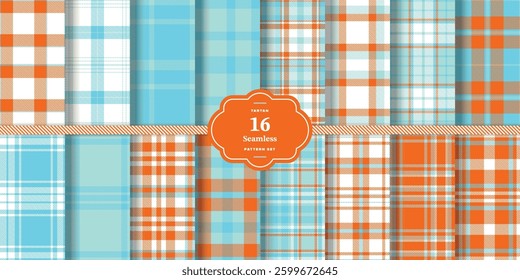 Modern Seamless Tartan featuring Metallic Gold and Dusky Pink Textile Design