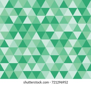 Modern Seamless Triangle Pattern, Vector mosaic pattern, Geometric abstract texture, seamless background