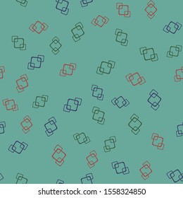 Modern seamless vector abstract geometric pattern with different shapes.  Abstract texture background for cover poster, banner, brochure