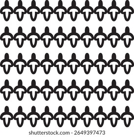 Modern seamless vector pattern with clean lines and stylish geometric shapes. Ideal for fashion prints, home décor, wallpapers, and branding design.