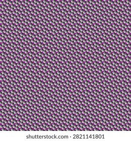 Modern seamless vector pattern featuring purple and gray gradient geometric cube elements arranged in a repeating layout. This abstract 3D-inspired design creates a stylish and dimensional texture, making it ideal for textile prints, fabric, wallpaper, wrapping paper, packaging, stationery, branding, website backgrounds, social media graphics, home décor, and other digital or print creative applications. High-quality editable vector with a clean, contemporary, and eye-catching style.