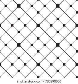 MODERN SEAMLESS VECTOR PATTERN. SMOOTH SQUARE WITH LINE WEB