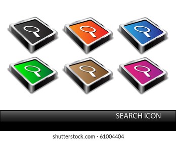 Modern search icon.Vector