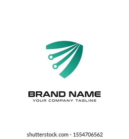 Modern Security Logo Design vector template for Company
