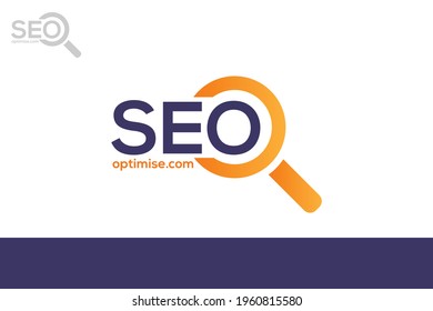 Modern SEO Business Logo Vector Template