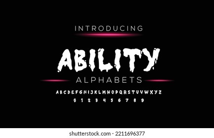 Modern serif decorative fonts. Elegant alphabet letters font and number. Classic Lettering Minimal Fashion Designs. Vector illustration