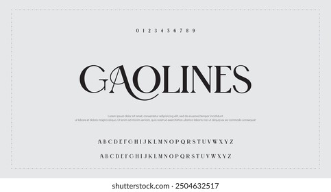 A Modern Serif Font with a big set of ligatures and alternates, this typeface can be used for logos as well as for many other purposes.