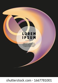 Modern set of abstract banners. Vector bright template banners. Template ready for use in web or print design.