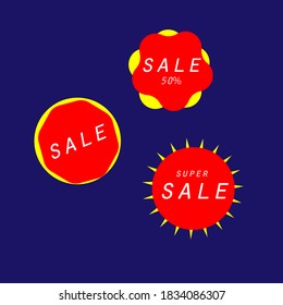 Modern set of abstract banners. Vector bright template banners. Template ready for use in web or print design.
