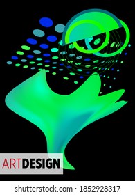 Modern set of abstract banners. Vector bright template banners. Template ready for use in web or print design.
