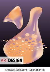 Modern set of abstract banners. Vector bright template banners. Template ready for use in web or print design.