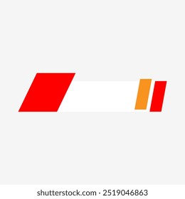 Elemento infográfico moderno da lista de conjuntos. Lista infográfica. Elemento Infográfico