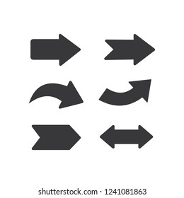 Modern set of original arrows icon