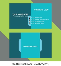 Modern shape with abstract silver. Luxury dark gradient background. Vector illustration print template.Corporate business card design template Futuristic business card design.