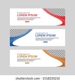 Modern Shape Banner Design, Modern Background Banner Design, Templates Banner Design. EPS 10