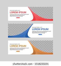 Modern Shape Banner Design, Modern Background Banner Design, Templates Banner Design. EPS 10