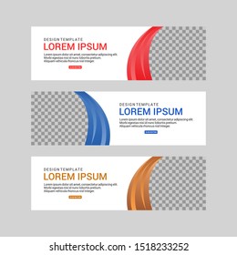 Modern Shape Banner Design, Modern Background Banner Design, Templates Banner Design. EPS 10