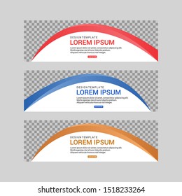 Modern Shape Banner Design, Modern Background Banner Design, Templates Banner Design. EPS 10