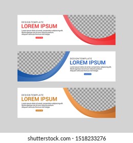 Modern Shape Banner Design, Modern Background Banner Design, Templates Banner Design. EPS 10