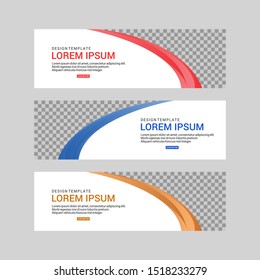 Modern Shape Banner Design, Modern Background Banner Design, Templates Banner Design. EPS 10