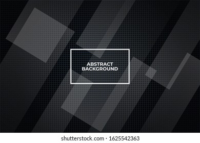 Modern shape concept. Black abstract geometric background