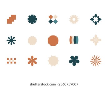 Modern Shape Design Element Set