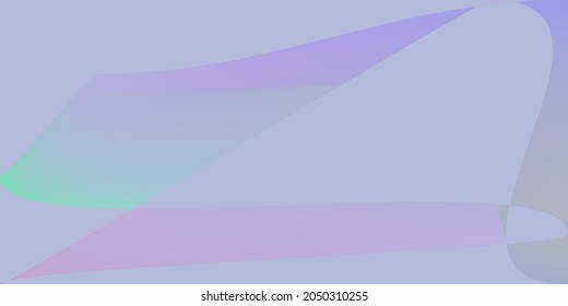 Modern Shape Fluid Multicolor Color Gradient Mesh. Violet Lavender Smooth Futuristic Illustration. Digital Pastel Minimal Dark Horizontal Lines. Layers Dynamic Rainbow Purple Trendy Background.