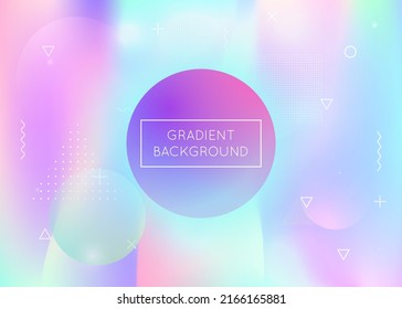 Modern Shape. Motion Flyer. Blue Round Pattern. Digital Fluid. Memphis Dots. Soft Business Template. Geometric Texture. Retro Layout. Purple Modern Shape
