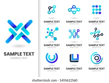 Modern Shape Vector for banner, poster, flyer