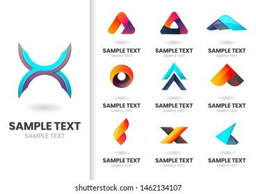 Modern Shape Vector for banner, poster, flyer